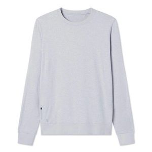 vuori - men’s ponto performance crew dreamknit pullover layering top pocket - L